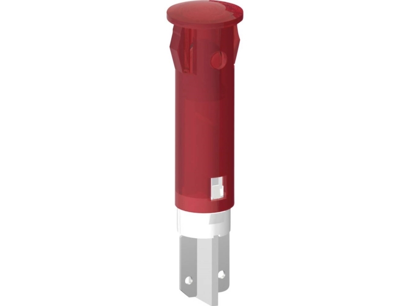 Signal Construct SKGD05002 LED-signallampe Rød Rund 12 V/DC