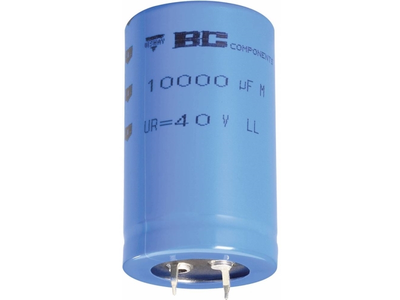 Vishay 2222 058 58332 Elektrolytkondensator SnapIn 10 mm 3300 µF 63 V 20 % (Ø x H) 35 mm x 40 mm 1 stk | Belysning - Tillbehör & reservdelar - Kondensator | GameStuff