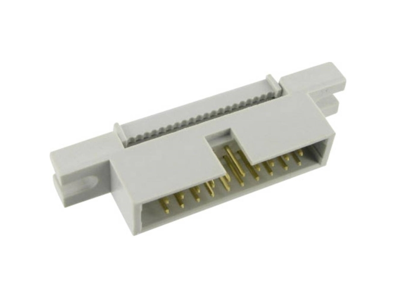 Tru Components 1589798 Pole-Stikforbindelse Med Fastgøringsflange Rastermål: 2.54 Mm Samlet Antal Poler: 26 Antal Rækker: 2 1 Stk