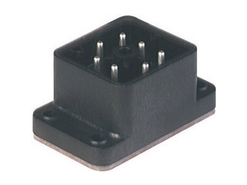 Hirschmann GO 610 FA M 932 478-100-1 Sort Poler:6 + PE Indhold: 1 stk