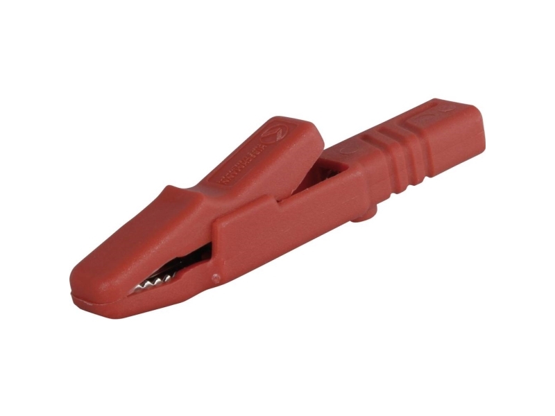 SKS Hirschmann AK 2 S Krokodilleklemme Skrueklemme, Stiktilslutning Rød | EL Artiklar - Andra EL - krokodilnäbb | GameStuff