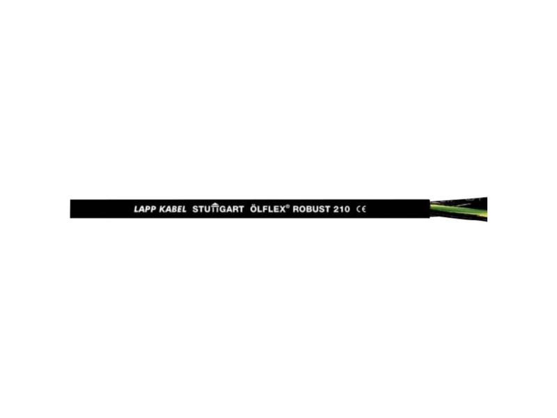 LAPP ÖLFLEX® ROBUST 210 Styrkabel 5 G 0,50 mm² Svart 21885-500 500 m | EL Artiklar - Kablar och ledningar - Styrkablar | GameStuff