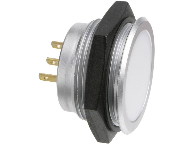 Signal Construct Smfe30224 Led-Flerfarvet Signallampe Rød, Grøn 24 V/Dc 180 Mcd, 180 Mcd