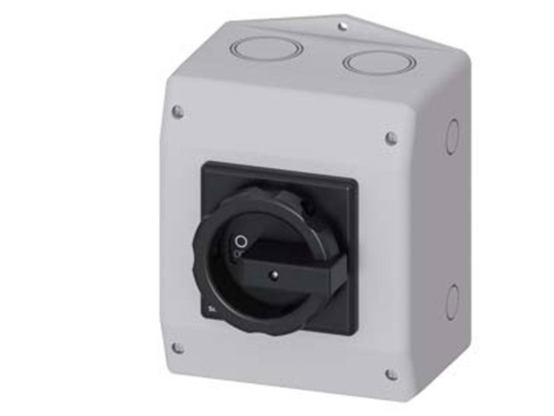 Lastdelekontakt Sort 6-polet 16 mm² 25 A 690 V/AC Siemens 3LD21653VB51