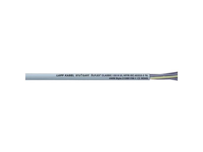 Lapp Ölflex  Classic 130 H Styreledning 4 G 4 Mm² Grå 1123160 50 50 M