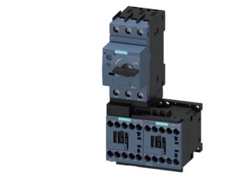 Siemens 3RA2210-0DA15-2BB4 3RA22100DA152BB4 Forbrugsafgrening Motorydelse ved 400 V 0.09 kW 690 V Nominel strøm 0.3 A