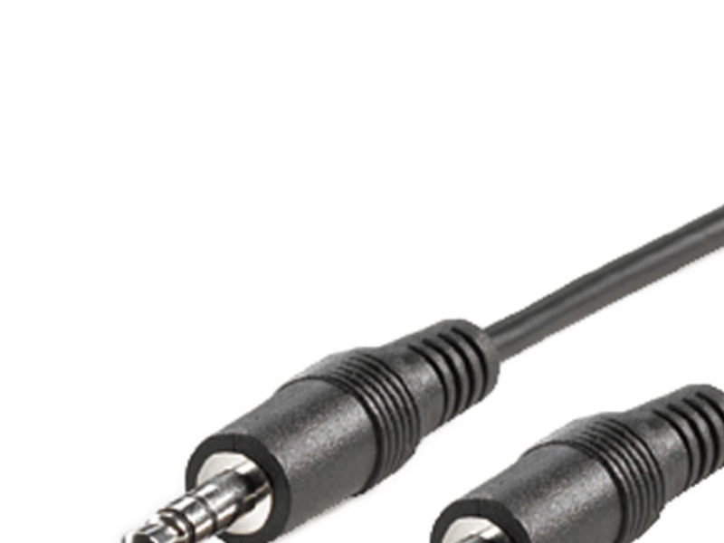 Roline 3,5Mm Verbindungskabel St / St 10M, 3.5Mm, Männlich, 3.5Mm, Männlich, 10 M, Schwarz