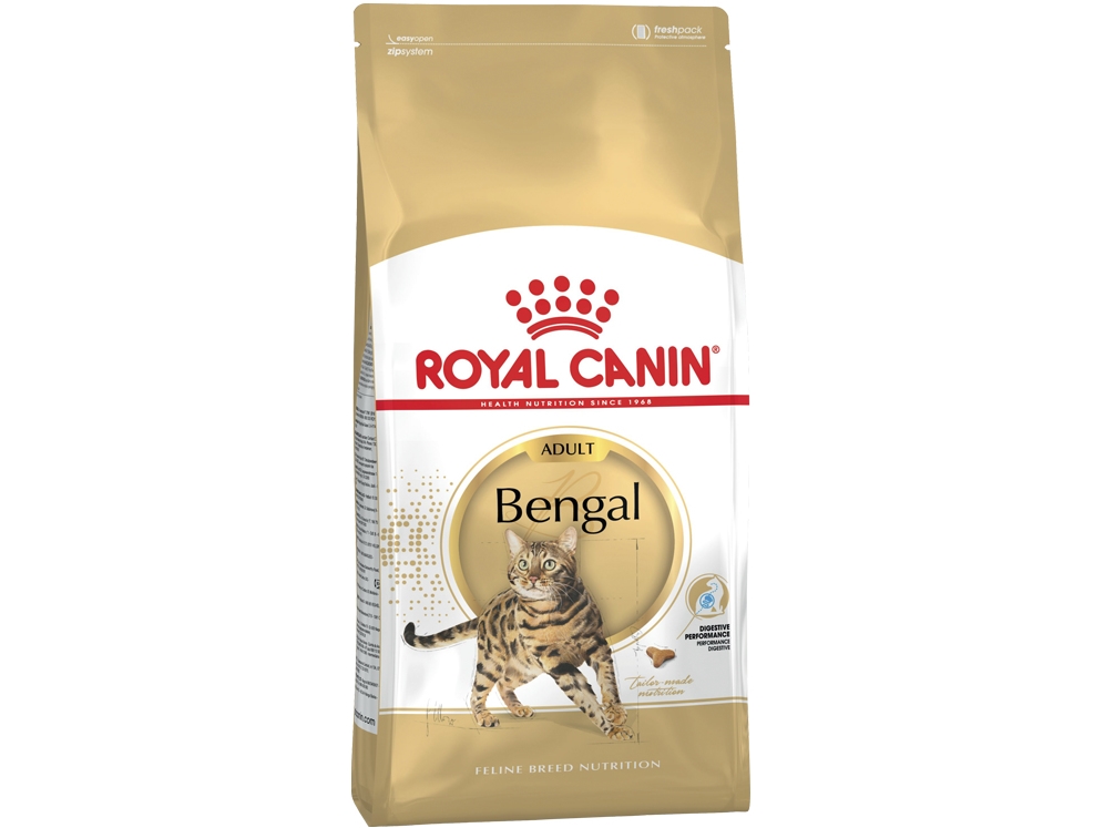 Royal Canin Bengal Adult, Vuxen, Bengal, Höns, Grönsaker, 2 kg, Antioxidanter ingår | Sällskapsdjur - Katt - Kattmat | GameStuff