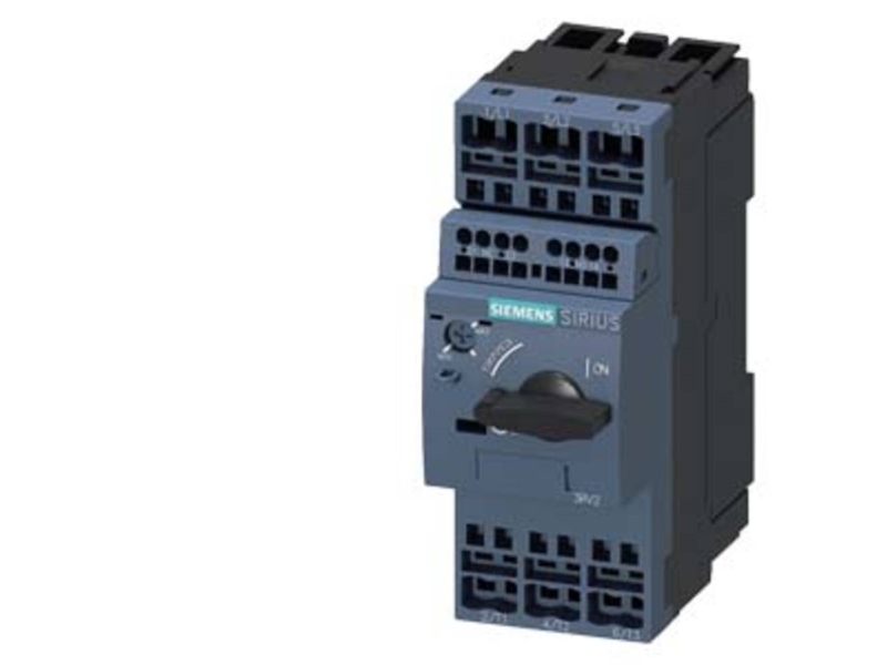 Siemens 3RV2021-4EA25 Effektafbryder 1 stk Indstillingsområde (strøm): 27 - 32 A Koblingsspænding (max.): 690 V/AC (B x H x T) 45 x 119 x 97 mm