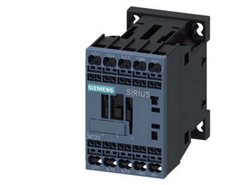 Kontaktor 16A 7,5Kw 3P+1No 24V Dc Fjederklemme 3Rt2018-2Bb41