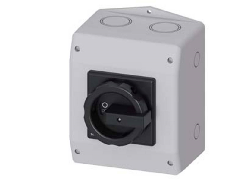 Lastdelekontakt Sort 3-polet 35 mm² 63 A 690 V/AC Siemens 3LD25650TB51