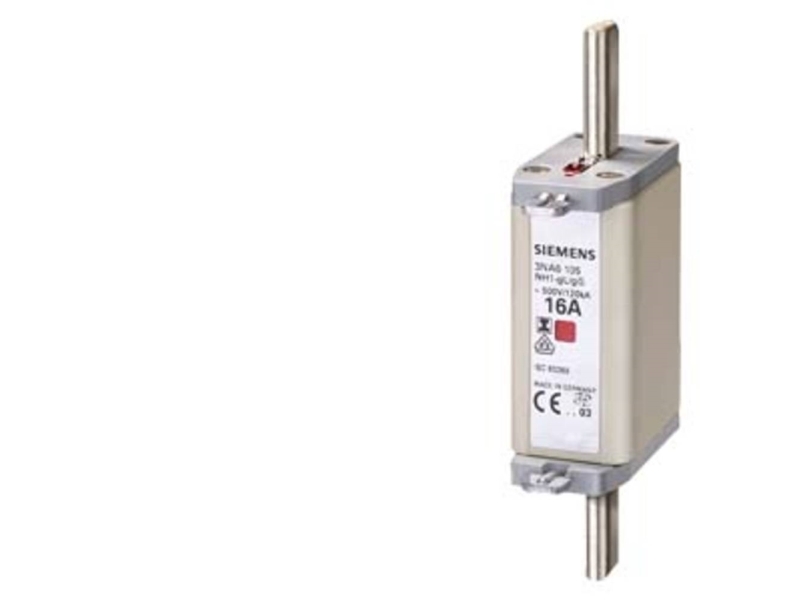 Siemens 3NA6122 Sikringsindsats Sikringsstørrelse = 1 63 A 500 V 3 stk