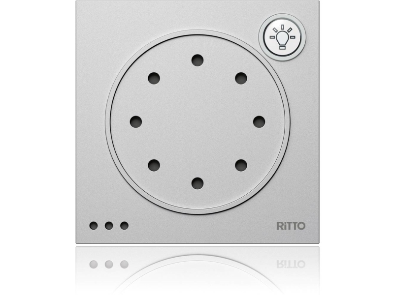 Ritto by Schneider 1876020 Dørtelefon-tilbehør Sølv