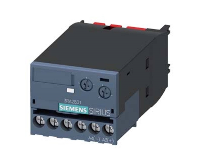 Siemens 3RA28311DG10 3RA2831-1DG10 Tidsrelæ Multifunktionel 1 stk Tidsområde: 0.05 - 100 s 1 x skiftekontakt