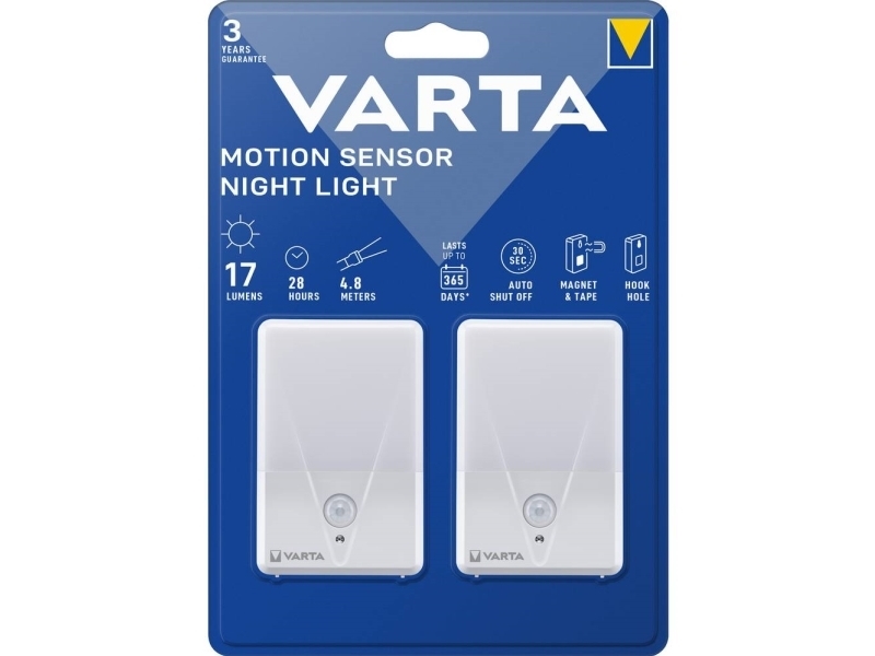 Varta - Nattlampa - LED - varmt vitt ljus (paket om 2) | Belysning - Annan belysning - Dekorativ belysning | GameStuff