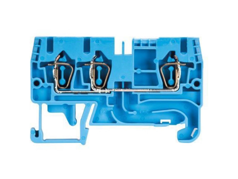 Duo-through terminal fasis Wieland WKFN 2,5 D1/2/35 BLAU 56.703.5055.6 Blå 1 stk | EL Artiklar - Elcentral - Klämmor & Rackklämmor | GameStuff