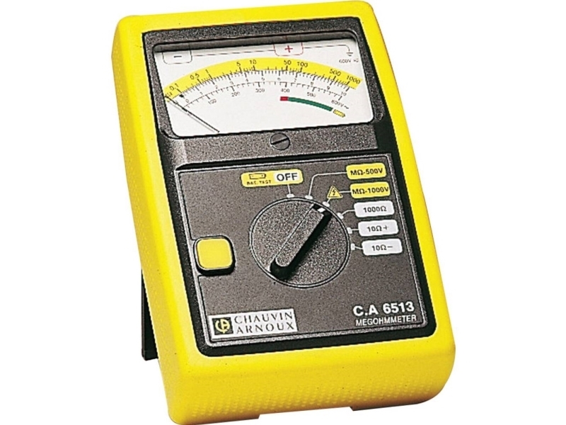 Chauvin Arnoux 6513 Isolationsmåler 500 1000