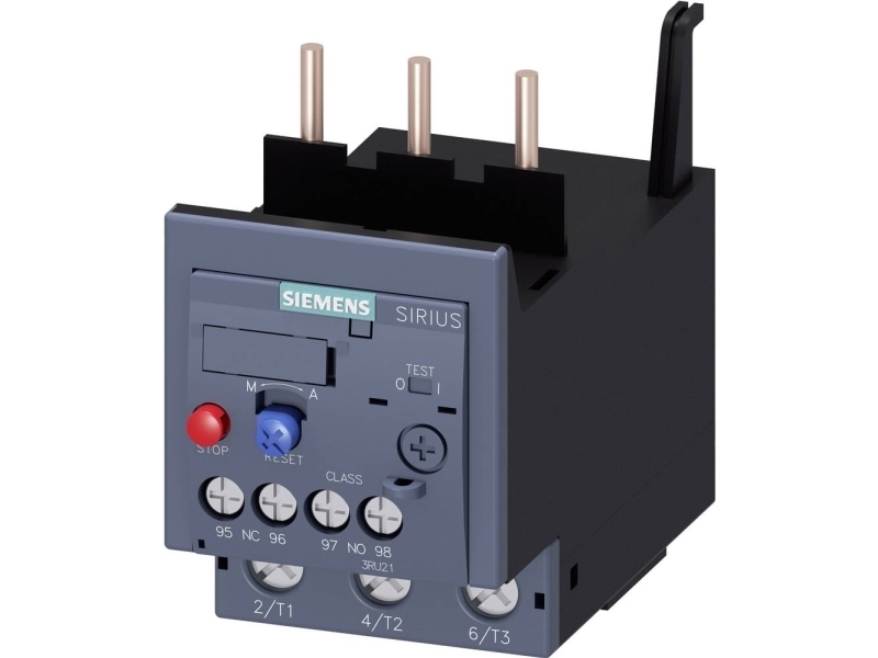 Siemens Överbelastningsrelä 690 V/AC 1 x gränslägesbrytare, 1 x brytbrytare 1 st 3RU2136-4KB0 | Elektrisk utrustning - Reläer | GameStuff