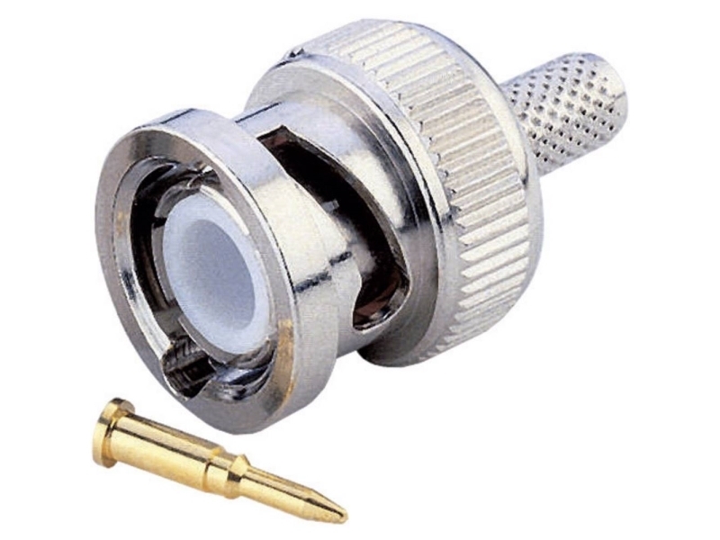 Tru Components 1579452 Bnc-Stecker Stecker, Gerade 50 Ω 1 Stück