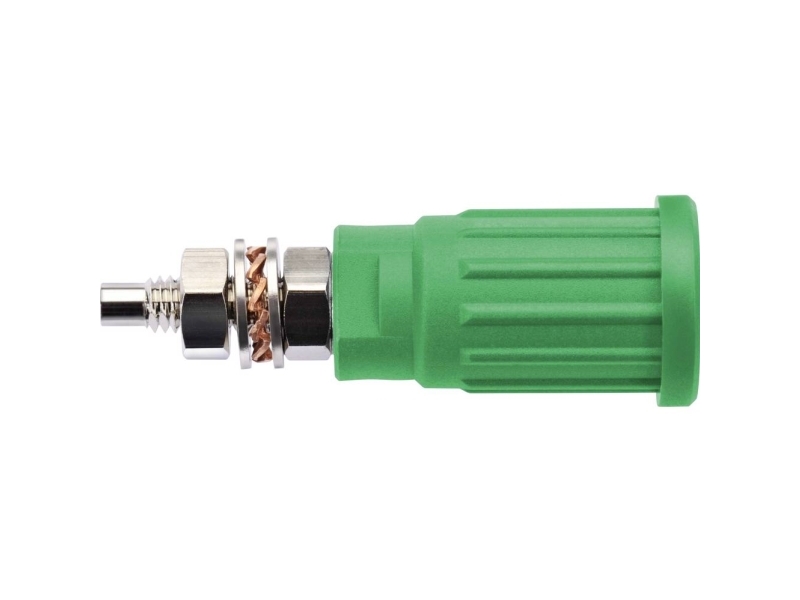 Schützinger DI SEPB 6447 Ni / GN #####Safety press-fit bøsning Grøn 1 stk