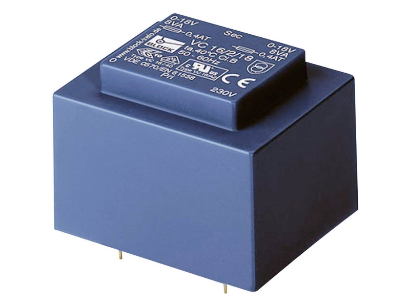 Block VC 10/1/12 Printtransformator 1 x 230 V 1 x 12 V/AC 10 VA 833 mA