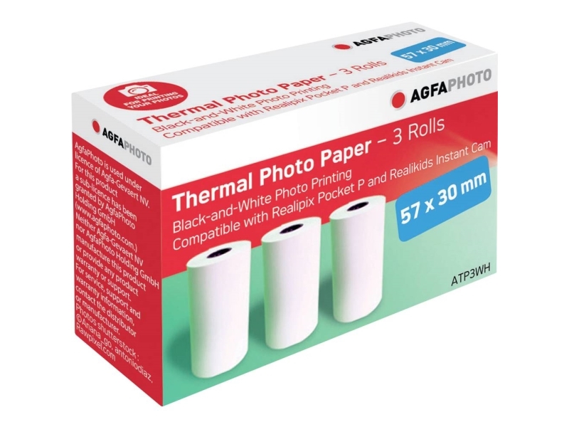 Agfaphoto Atp3wh Instant Picture Film 3 Pc(S) 57 X 30 Mm