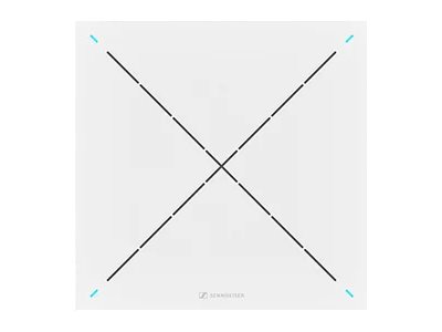 Sennheiser Teamconnect Ceiling 2 - Mikrofon - Rj-45 - Sort, Ral 9005