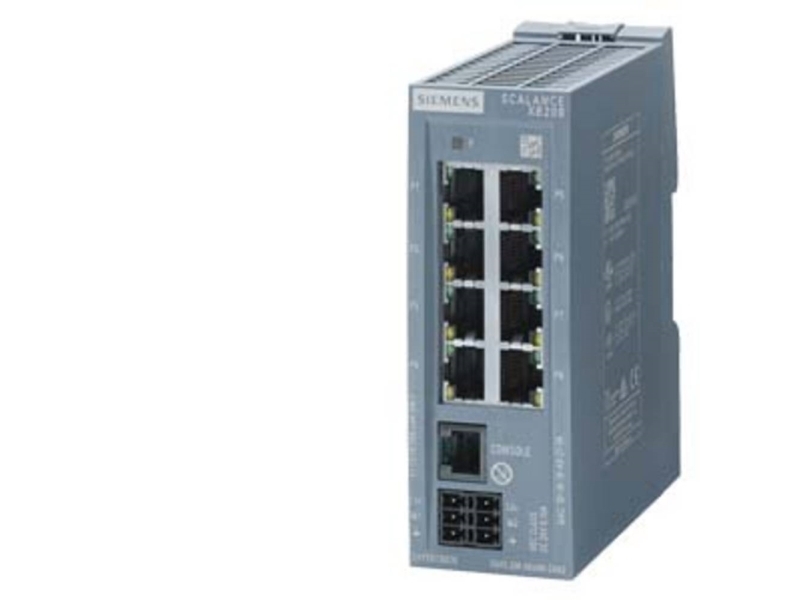 Siemens 6Gk5208-0Ba00-2Tb2 Industrial Ethernet Switch 10 / 100 Mbit/S