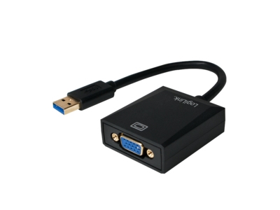 VGA konverter - USB 3.0 til VGA (20cm)