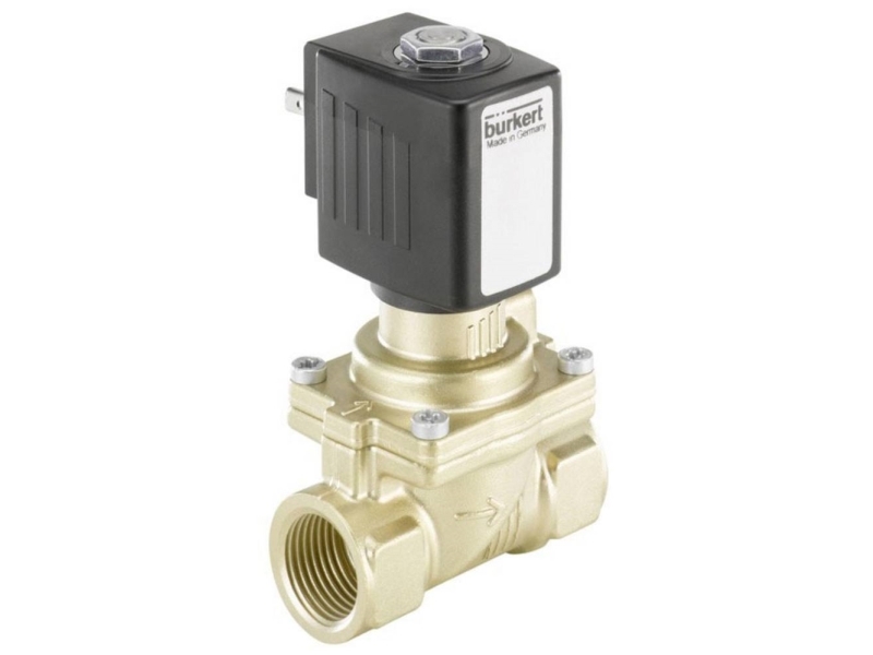 Bürkert Membranventil 273443 6281 24 V NPT 1 1/2 Nominel dimension 40 mm Servostyret 1 stk