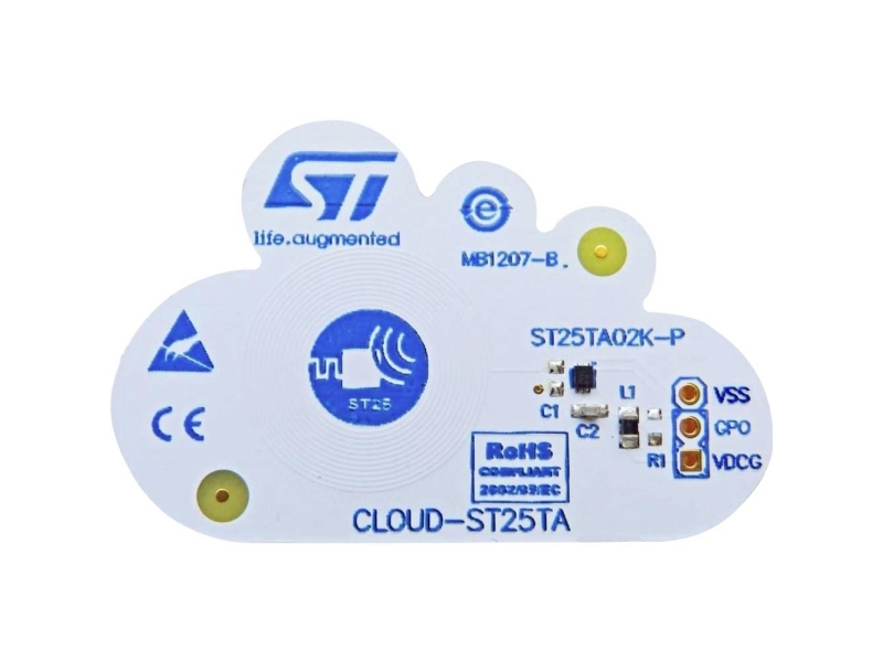Stmicroelectronics Cloudst25ta02k P Udviklingsboard 1 Stk