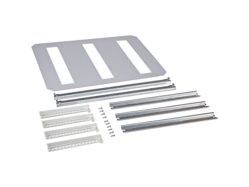 Fibox DRS ARCA 604021 Asennuskehys 3-rivinen Teräs Harmaa (L x S) 600 mm x 400 mm 1 kpl 1 kpl