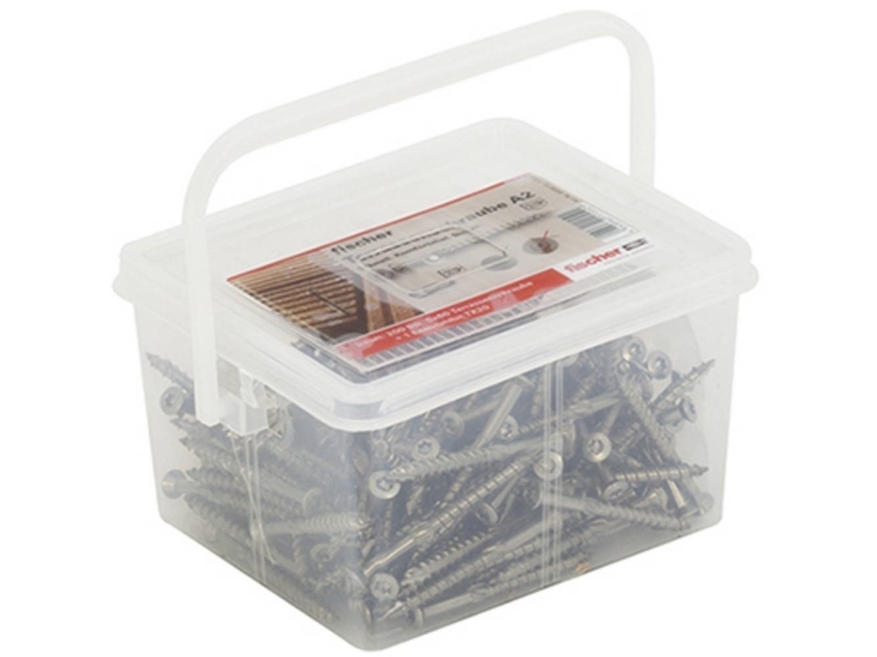 Fischer 660613 Terrasseskruer 5 Mm 60 Mm Sekskant 200 Stk