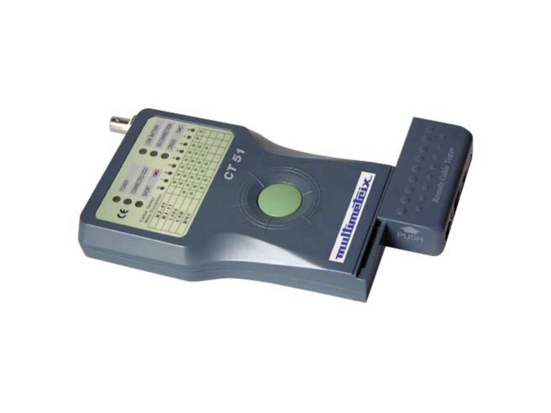 Kabeltestare Multimetrix CT 51 Nätverk , Telekommunikation | EL Artiklar - Verktyg för EL - Test- och kontrollutrustning | GameStuff