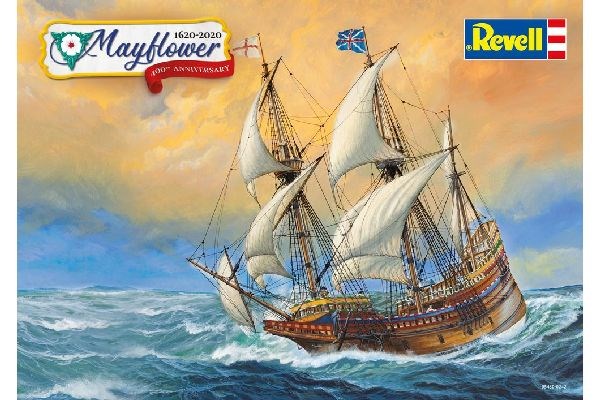 Revell Mayflower - 400Th Anniversary, Sailing Ship Model, Montagesatz, 1:83, Mayflower - 400Th Anniversary, Beide Geschlechter, Kunststoff