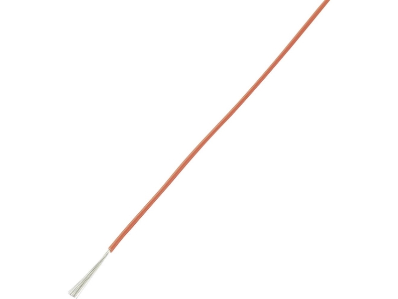 TRU COMPONENTS 1567230 Lanka LiY 1 x 0,50 mm² Punainen 100 m