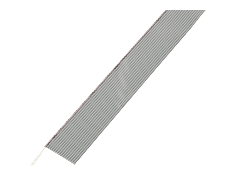 TRU COMPONENTS 1567186 Fladkabler Rastermål: 1.27 mm 14 x 0.035 mm² Grå 30.5 m | Belysning - Annan belysning - Ljusslingor | GameStuff