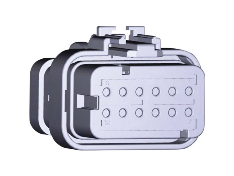 TE Connectivity anslutningskabinett-kabel AMPSEAL16, antal poler 12 776533-3, 1 st | EL Artiklar - Cee & multipolär - Multipolär material | GameStuff