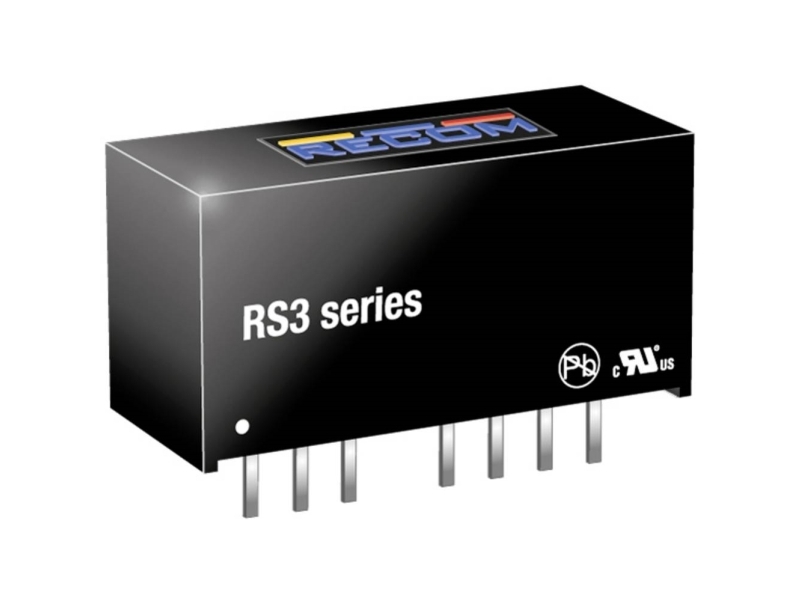 RECOM RS3-1215D DC/DC-omvandlare, PCB 15 3 W Antal utgångar: 2 x | Komponenter - Elektronik - DC/DC-omvandlare | GameStuff