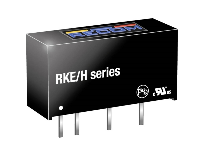 RECOM RKE-1205S/H DC/DC-omvandlare, tryck 5 200 mA 1 W Antal utgångar: 1 x | DC - DC | GameStuff