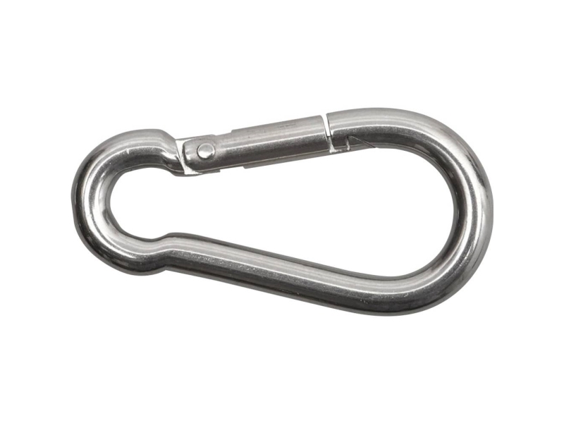 Karbinhake, bandband SWG 680 304 010 80 (L x B) 100 mm x 10 mm | Kläder & Säkerhet - Säkerhetsutrustning - Fallskydd | GameStuff