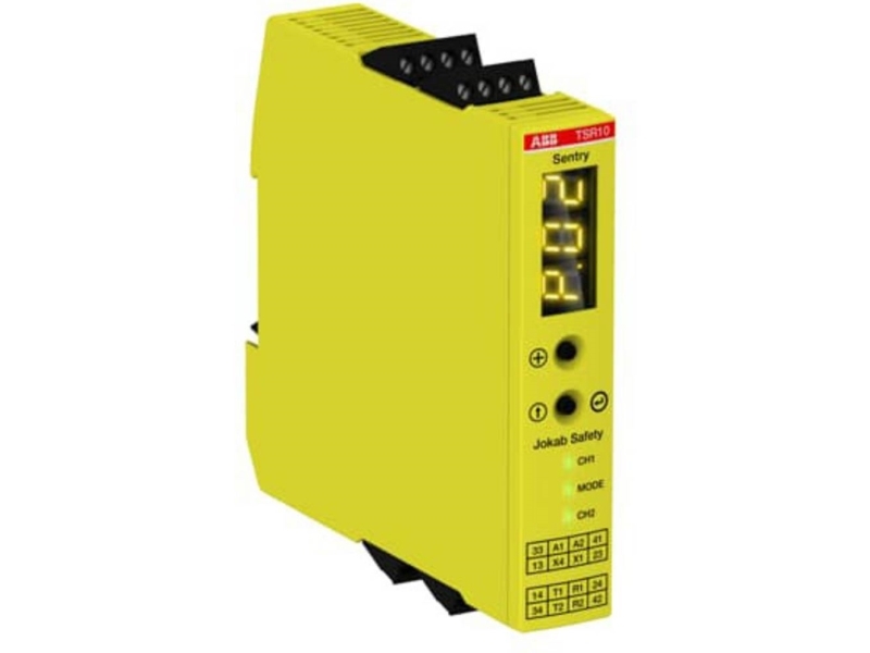 Sikkerhedsrelæ Sentry TSR10 24VDC ABB (B x H x T) 22.5 x 120 x 120 mm 1 stk