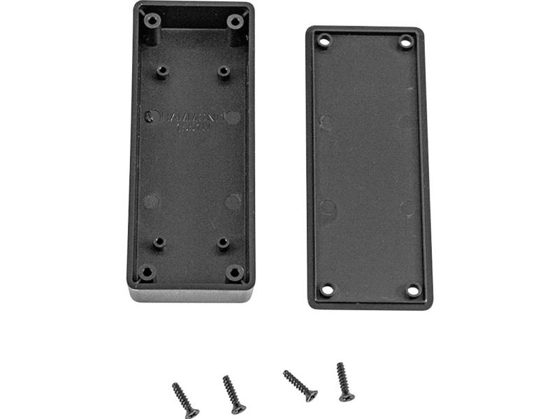 Hammond Electronics Universalkabinet 100 X 40 X 20 Abs Sort 1 Stk