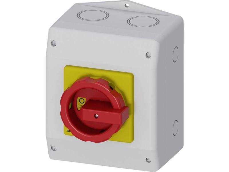 Rød, Gul 6-polet 16 mm² 25 A 690 V/AC Siemens 3LD21653VB53 | EL Artiklar - Elcentral - Diverse utrustning för svarta tavlor | GameStuff