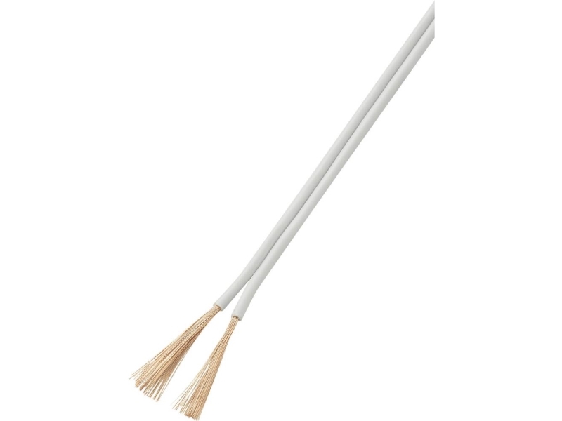 TRU COMPONENTS 1566994 Tråd 2 x 2,50 mm² Vit 50 m | EL Artiklar - Kablar och ledningar - Enstaka ledare | GameStuff