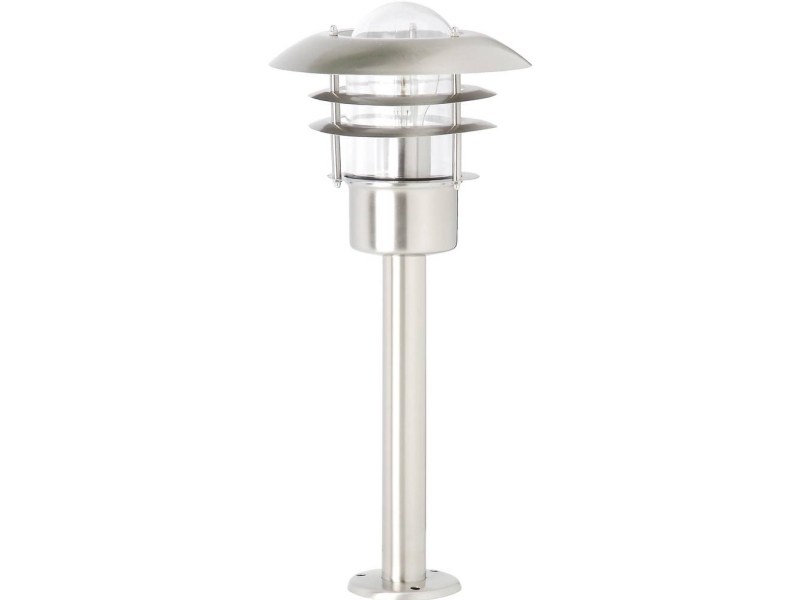 Brilliant 45784/82 Terrence utendørs stolpe-/standerlys LED (RGB) E27 60 W rustfritt stål