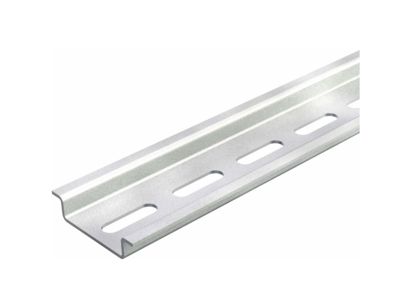 OBO Bettermann 2069 2M GTPL DIN-skinne perforeret Stål 2000 mm 1 stk | EL Artiklar - Elcentral - Din-skena | GameStuff