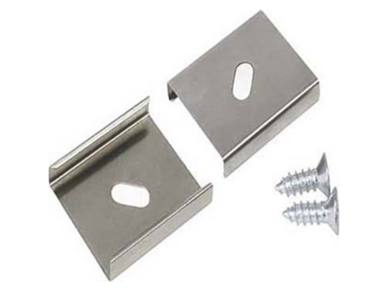 Brumberg 80451315 53003000 Fastgørelsessæt Aluminium (L x B x H) 22 x 19 x 4 mm