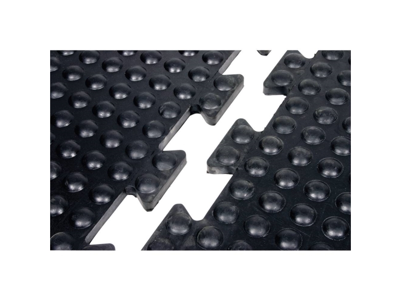 COBA BF010004 bubblemat arbeidsplassmatte (L x B x H) 600 x 900 x 14 mm sort