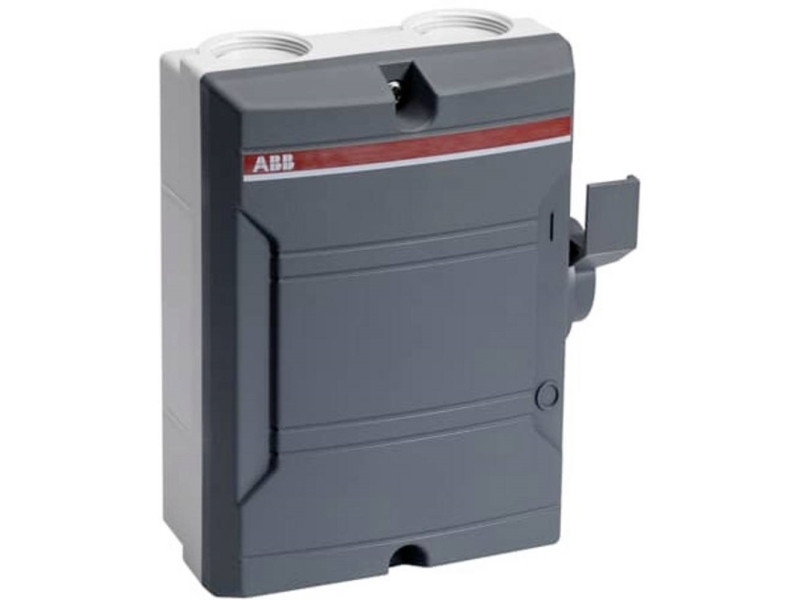 Turvakytkimen erottimet 40A 4P IP65-kotelossa BW440TPSN 2CMA142409R1000